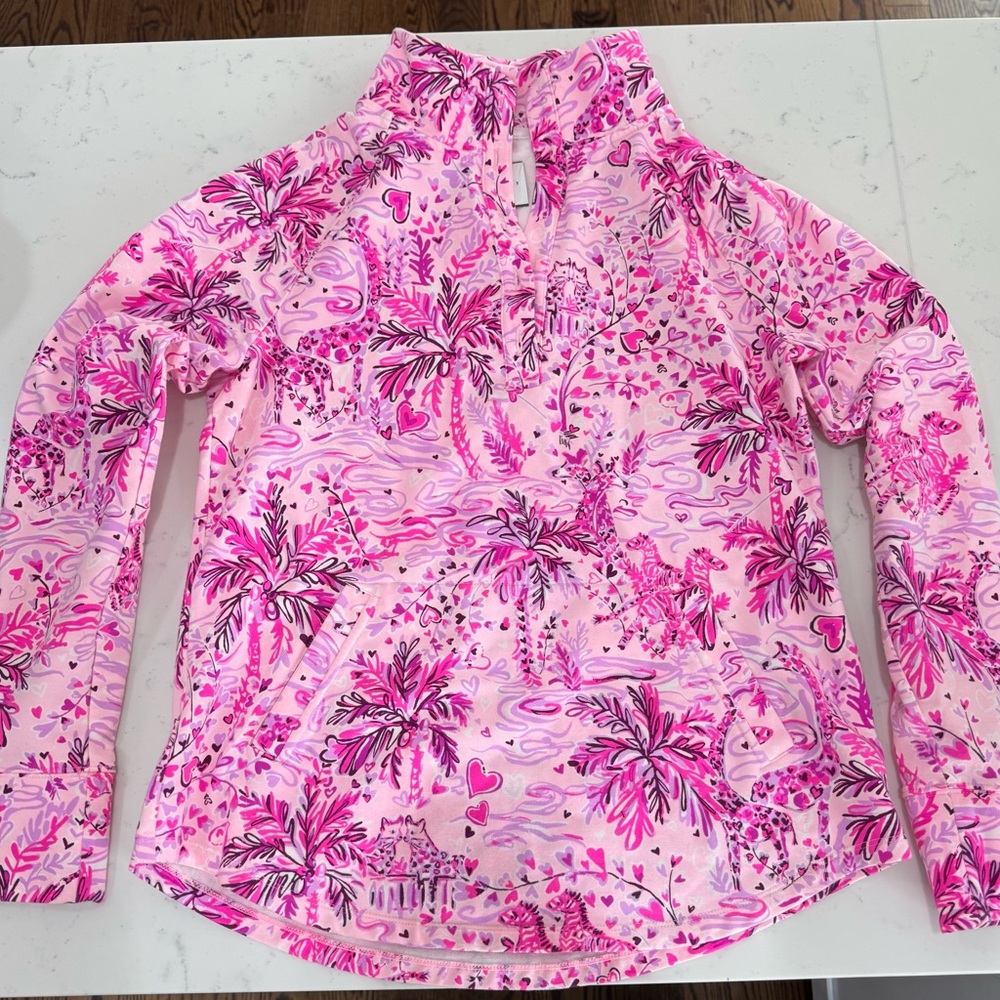 Lilly Pulitzer Captain Popover in Pink Blossom Wild About You Size Sm